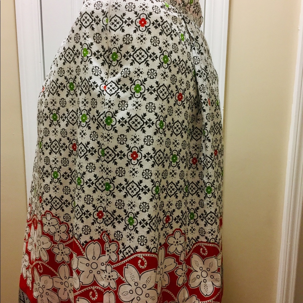 Fully Lined Multi Colored Extra Large Skirt - image 2